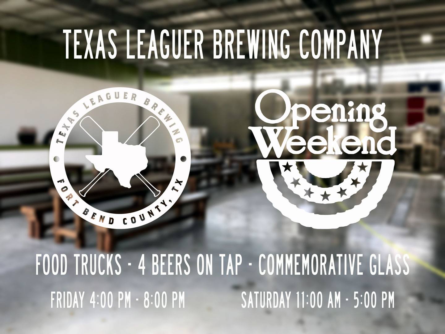 It's Opening Weekend for Texas Leaguer Brewing Company Houston Beer Guide