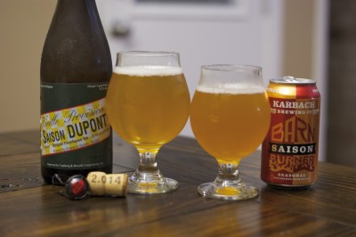 Saison Dupont and Barn Burner