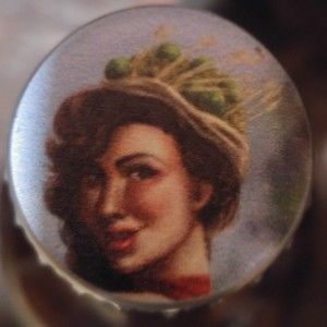 One more cool thing: the bombers (like this Mexican IPA) have incredible bottle caps.
