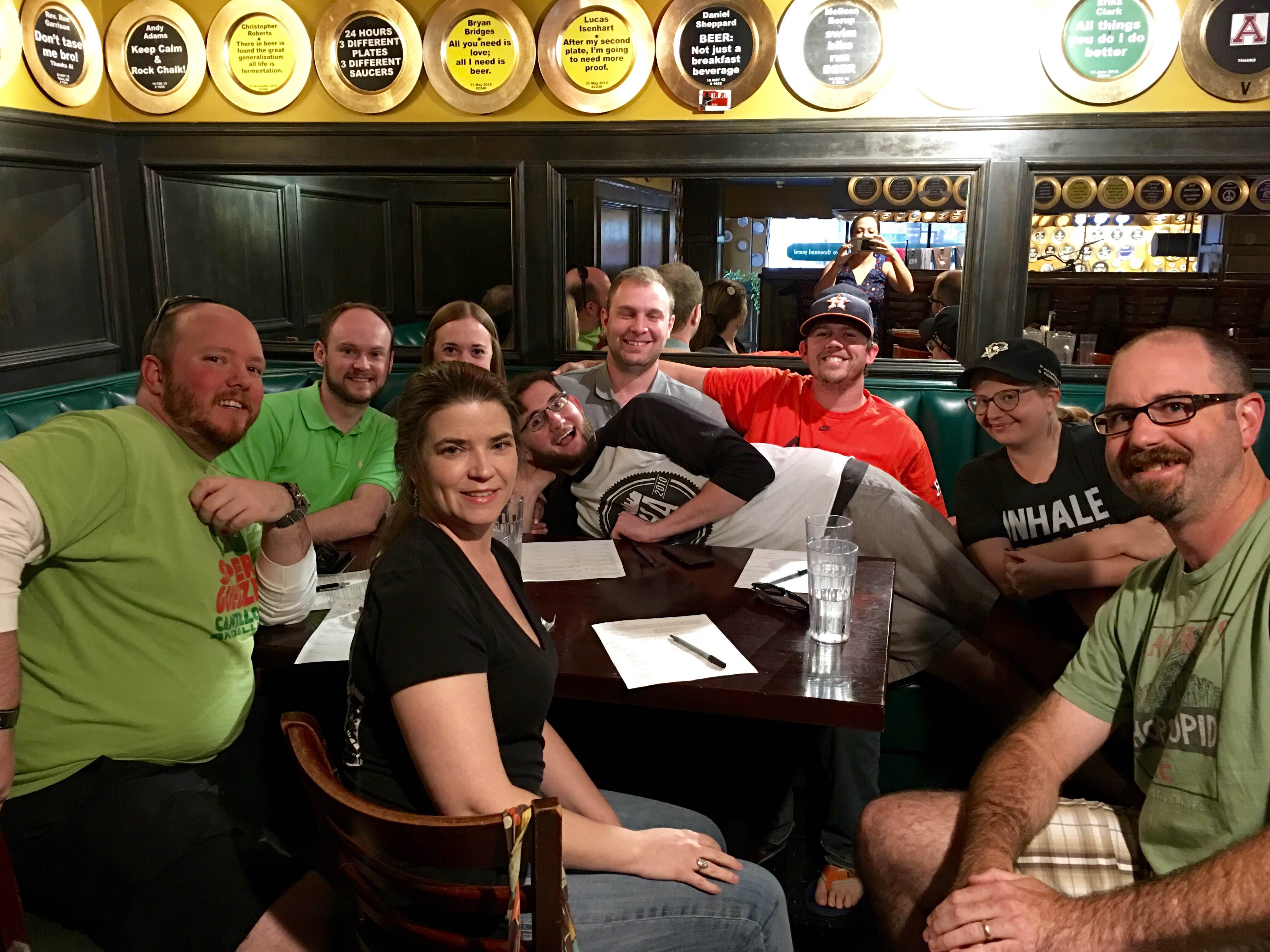 Pilsner Tasting Group Photo