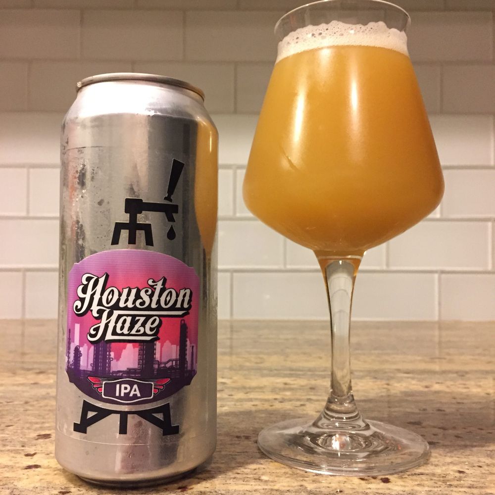 SpindleTap Brewery's Houston Haze NEIPA