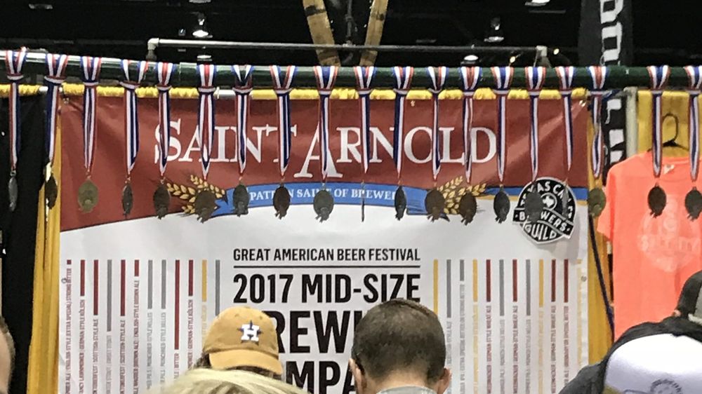 Houston Craft Beer Reviews Saint Arnold GABF 2018