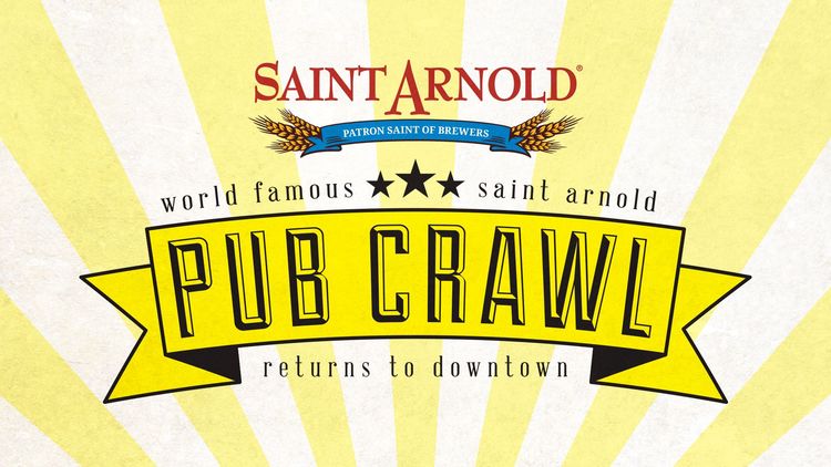 Saint Arnold Pub Crawl Downtown