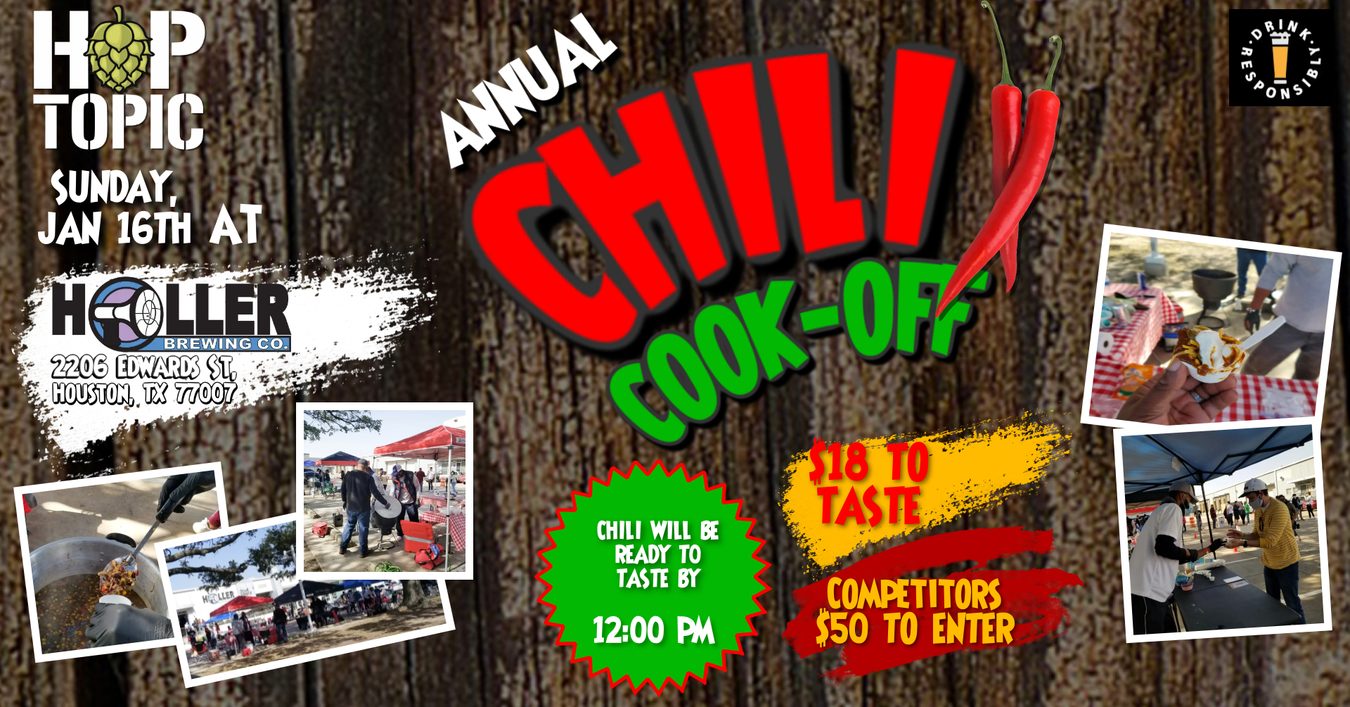 Cold Beer + Cooking Competitions It’s officially cookoff season in