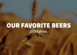 Favorite Beers 2015