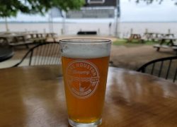 Waterfront beer experience at Lake Houston Brewery